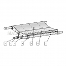 Discharging door and auxiliary support (SJHS3)