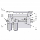Pneumatic assembly(pneumatic discharging) (SJHS3)