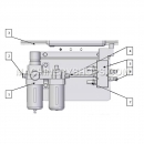 Pneumatic assembly(pneumatic discharging) (SJHS2A)