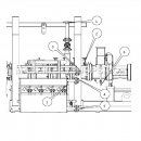 Pipeline of principal machine (MY150*2)