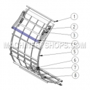 Screen hold-down mechanism (SFSP112*60E)(60Hz)