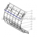 Screen hold-down mechanism (SFSP 112*110E)(60Hz)