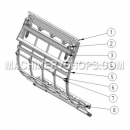 Screen hold-down mechanism (SWFP 66*60C)