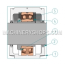 Bearing assembly of motor side (SJHS3)