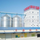 silo de ração com parafuso