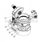 Stream splitting cover and toothed plate ( SWFL 130E)