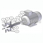Rotor assembly of cutting device (PHY260)