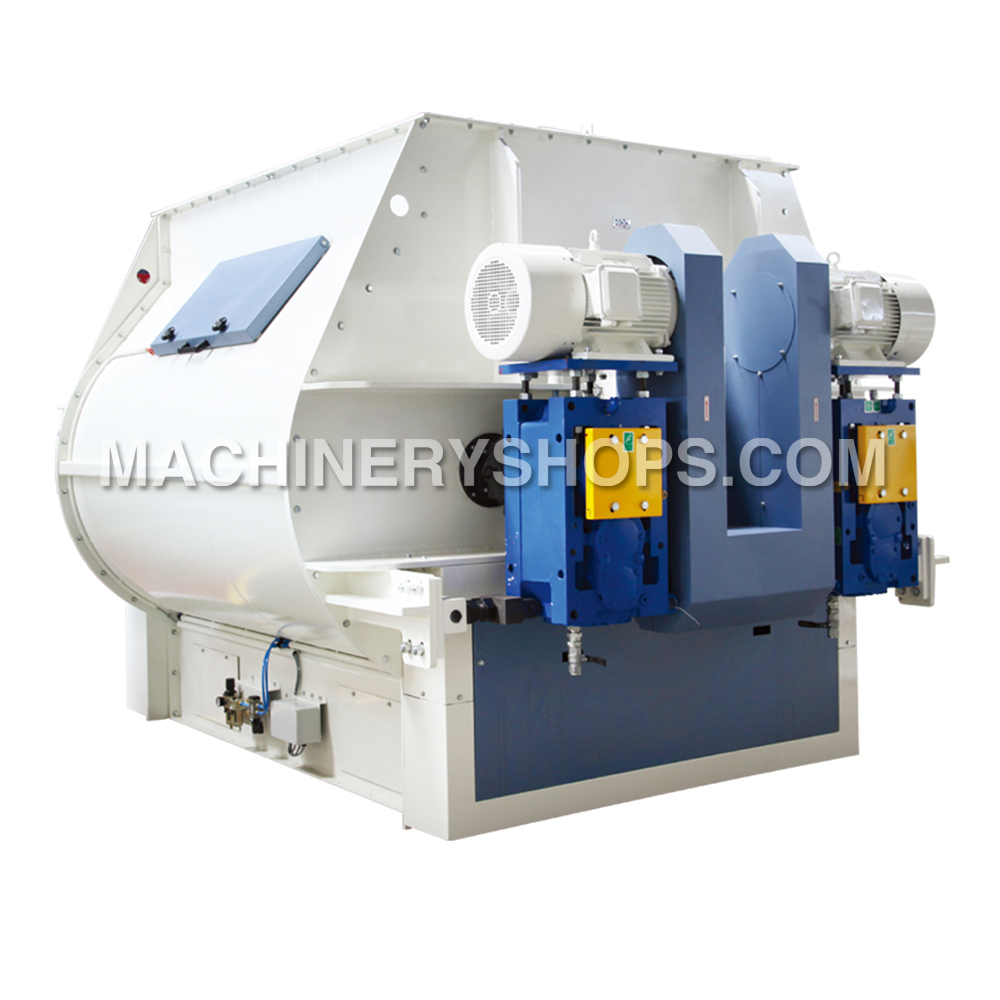 Double-motor Direct-linking Twin-shaft Paddle Mixer 